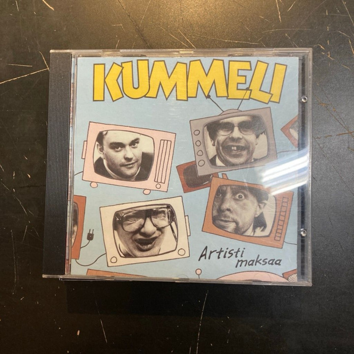 Kummeli - Artisti maksaa CD (VG/M-) -huumorimusiikki-